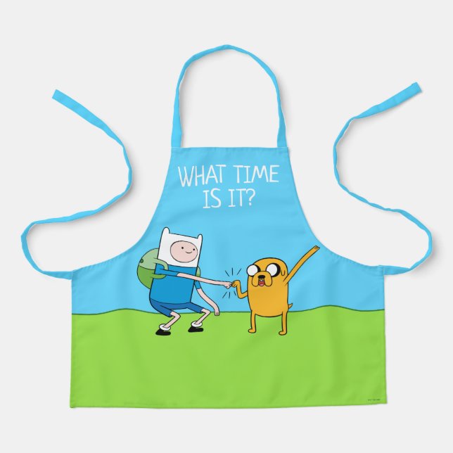 Tablier Adventure | Finn & Jake Fist Bump (Recto)