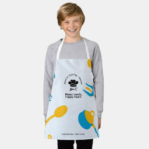 Tablier Aéron Chef Enfants Personnalisé - Nom Personnalisé