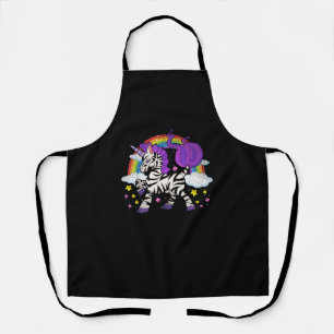 Tablier Afrique Animal Rainbow Zebracorn Cute Zebra Imagin