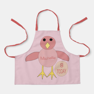 Tablier Âge personnalisé Fille Chick