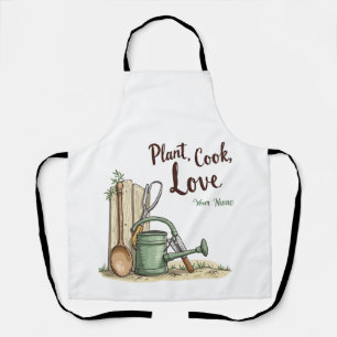 Tablier Agritourisme rustique avec outils de jardin Concep