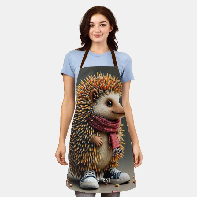 Tablier Aiguilles aiguës Imaginaires (Porté)