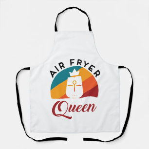 Tablier Air Fryer Queen Fried Food Cuisine Cook