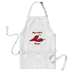 Tablier Aire rouge Hot Mama