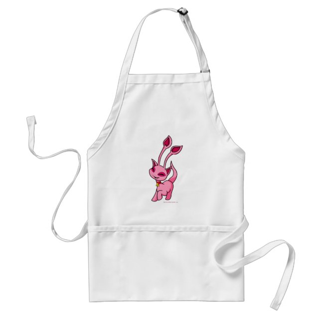 Tablier Aisha rose caracolant (Devant)