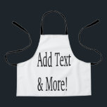 Tablier Ajouter du texte et plus ! Customisez votre propre<br><div class="desc">Customisez avec vos propres designs personnalisés,  citations,  textes et bien plus encore. Choisissez également parmi les modèles préfabriqués,  de nombreuses catégories différentes aussi.</div>