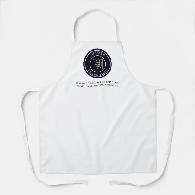 Tablier Ajouter un logo d'entreprise et une marque personn (Recto)