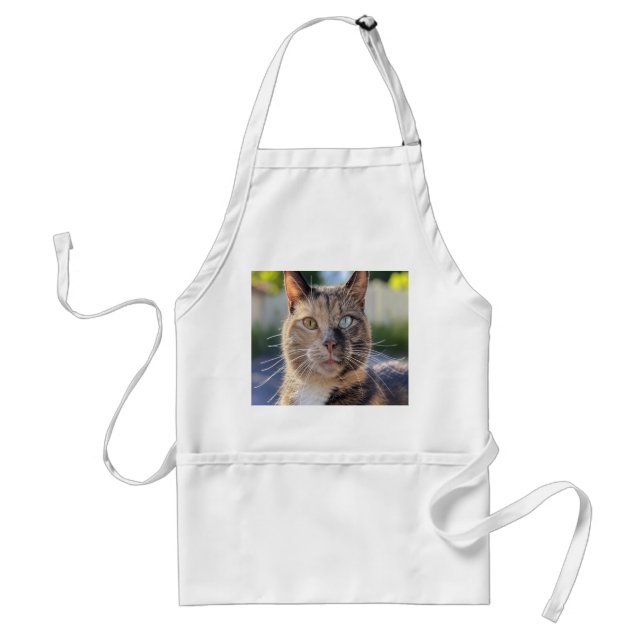 Tablier Ajouter une Personnaliser photo de chat (Devant)