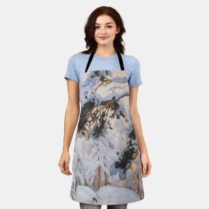 Tablier Akseli Gallen-Kallela - Forêt en hiver