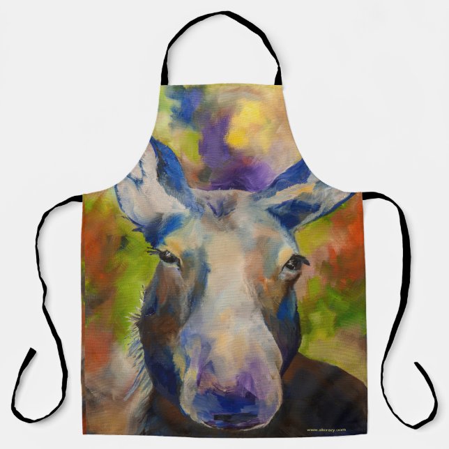 Tablier Alaskan M. Moosey Moose BBQ Apron (Recto)