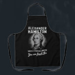 Tablier Alexander Hamilton A Écrit 51 Essais En 6 Mois<br><div class="desc">Alexander Hamilton A Écrit 51 Essais En 6 Mois Vintages</div>
