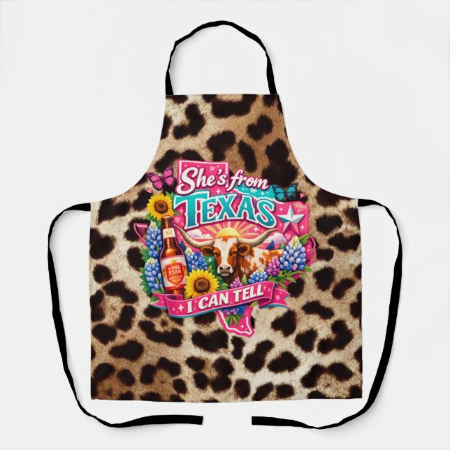 Tablier All-Over Print Apron (Recto)