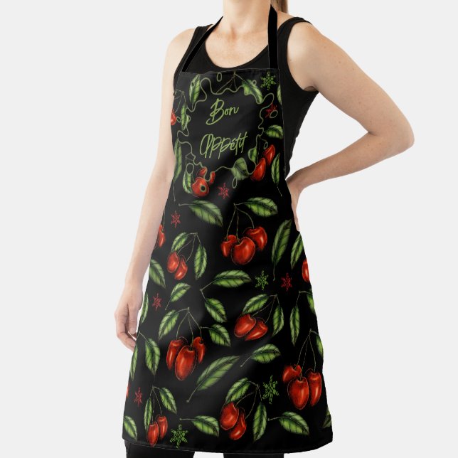 Tablier All-Over Print Apron Bon Appétit con Cerazas (Insitu)
