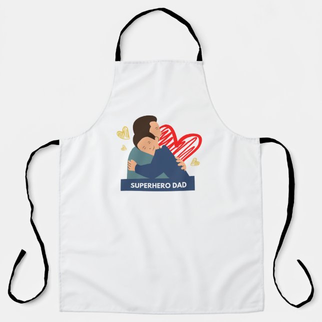 Tablier All-Over Print Apron for Dad (Recto)