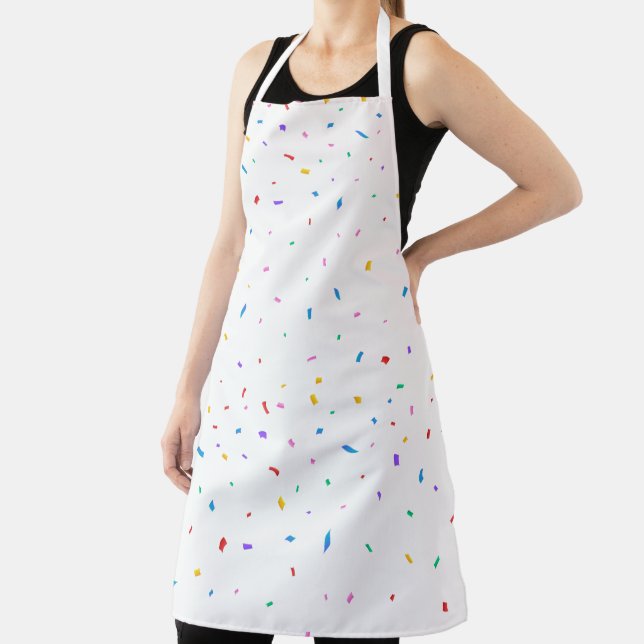 Tablier All Over Print Apron Happy Birthday Confetti (Insitu)