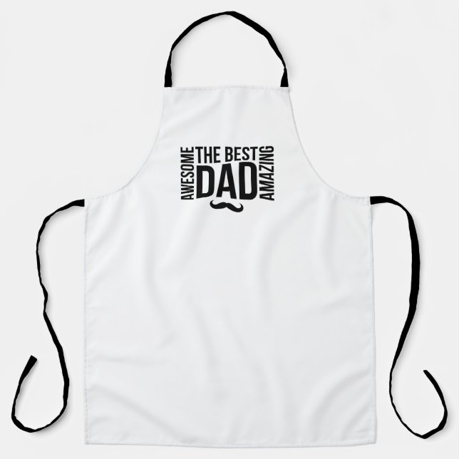 Tablier All-Over Print Apron happy day father´s (Recto)