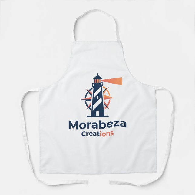Tablier All-Over Print Apron Island Light: Morabeza Compas (Recto)