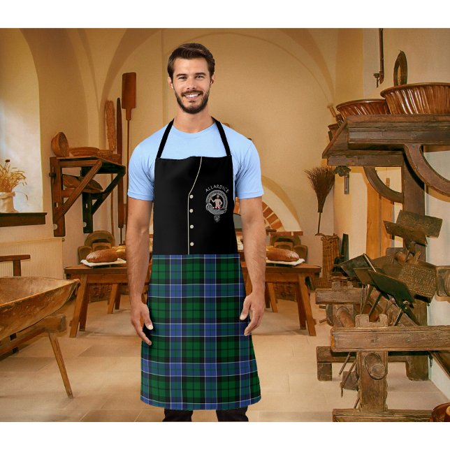 Tablier Allardice Clan Badge & Tartan Kilt (Créateur téléchargé)