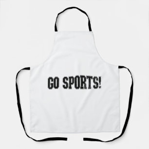 Tablier Allez Sports ! Amusant Sport Vintage Ventilateur S
