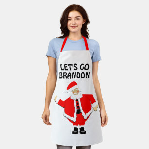 TABLIER ALLONS BRANDON CHRISTMAS PÈRE NOËL APRONS