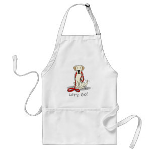 Tablier Allons-y ! Yellow Labrador Retriever - mignon chie