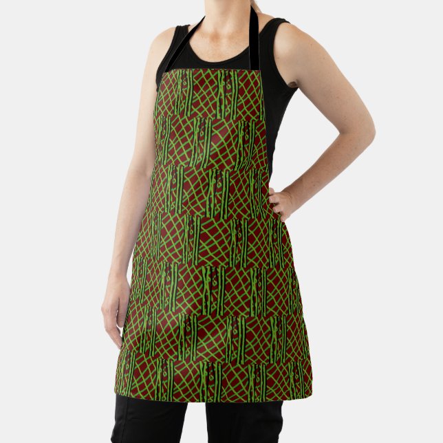 Tablier Allover Print Apron Stripes #7 (Insitu)