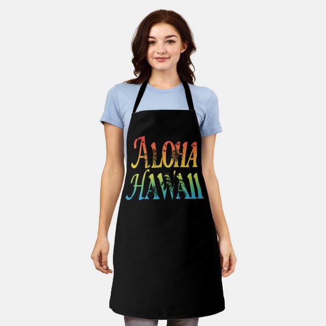 Tablier Aloha Hawaï (Porté)