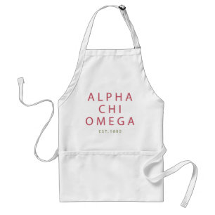 Tablier Alpha Chi Omega Établi en 1885