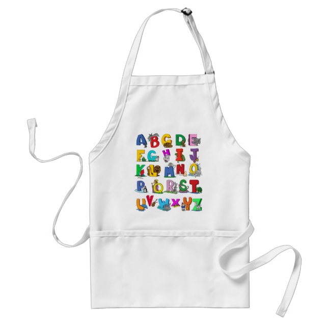 tablier alphabet éducatif (Devant)