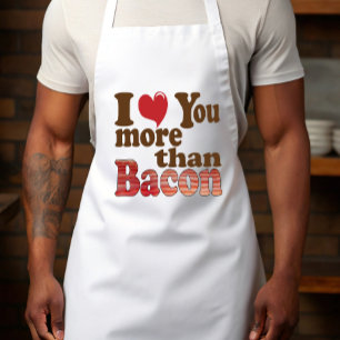 Tablier Amateur de bacon mignon drôle