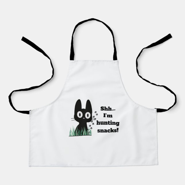 Tablier Amateurs de chats drôles (Recto)