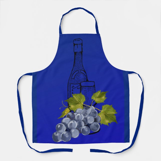 Tablier Amateurs de vin (Recto)