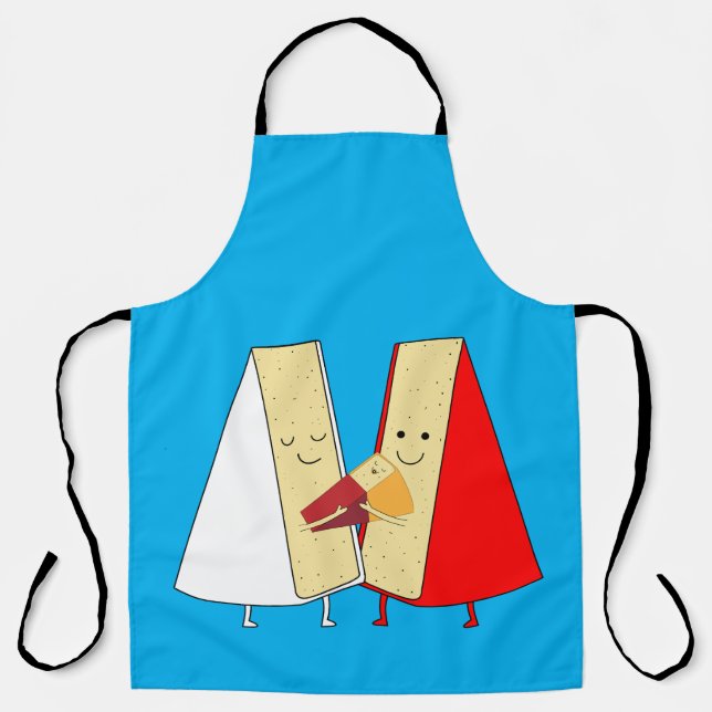 Tablier Amateurs De Vins Et De Fromages (Recto)