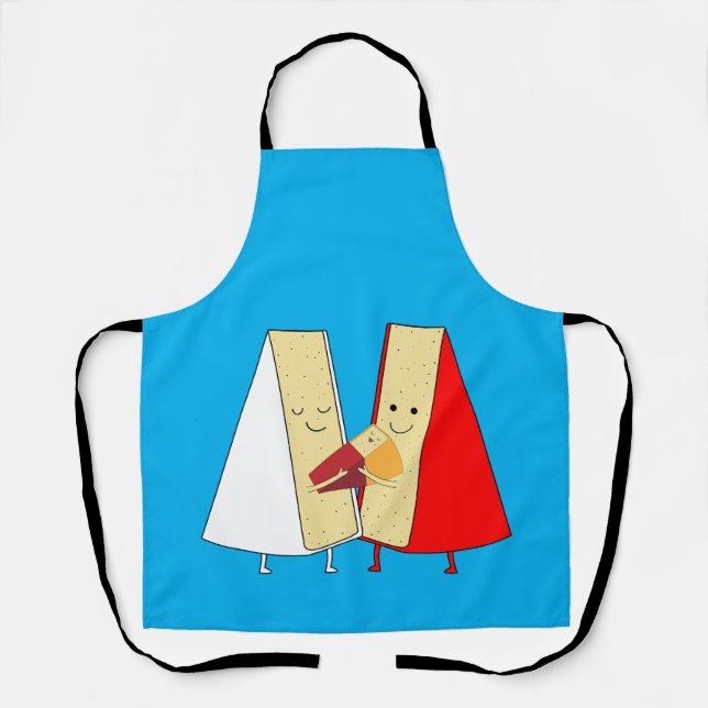 Tablier Amateurs De Vins Et De Fromages (Recto)
