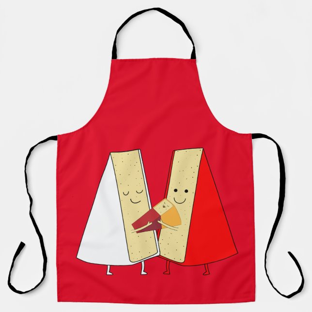 Tablier Amateurs De Vins Et De Fromages (Recto)