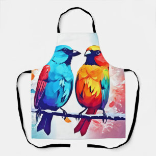 Tablier Amateurs d'oiseaux tropicaux