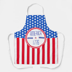 Tablier Américain patriotique 1776  