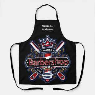 Tablier American Barber Personnalise