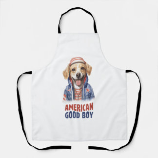 Tablier American GoodBoy Dog US Jacket 4 juillet