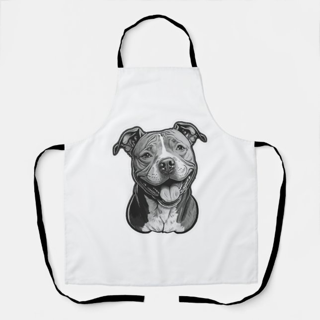 Tablier American Staffordshire Terrier (Recto)
