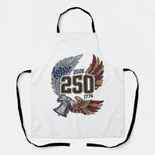 Tablier Amérique 250 Ailes d'aigle 2026 Dessin patriotique