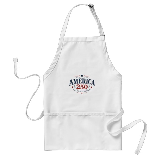 Tablier Amérique États-Unis 250e, 250 Ans de Liberté (Devant)