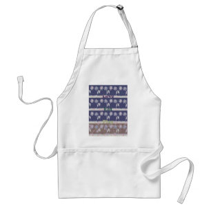 Tablier Amour Bleu Couleurs de la baby shower.png