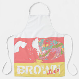 Tablier AMOUR Brown