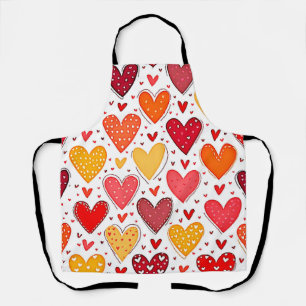 Tablier Amour Coloré Design Motif