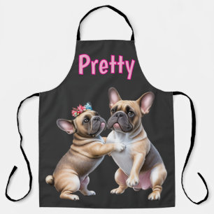 Tablier Amour de Bouledogue Français Bouledogue Français