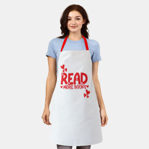 Tablier Amour de la lecture de livres