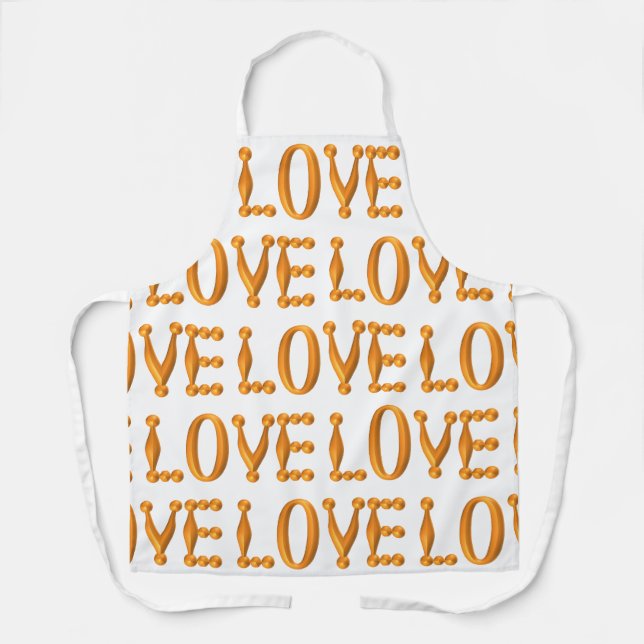 Tablier AMOUR D'Or (Recto)