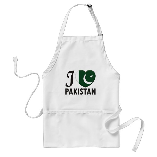 Tablier Amour du Pakistan (Devant)