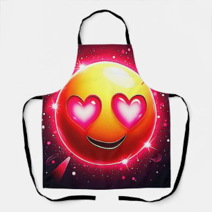 Tablier Amour Étincelle Coeurs Emoji